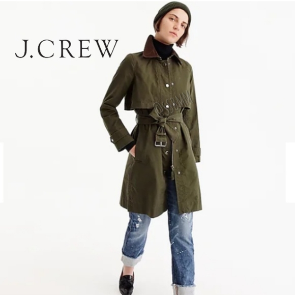 NEW 🥂 J. Crew Fall Collection Trench Coat - Picture 5 of 7